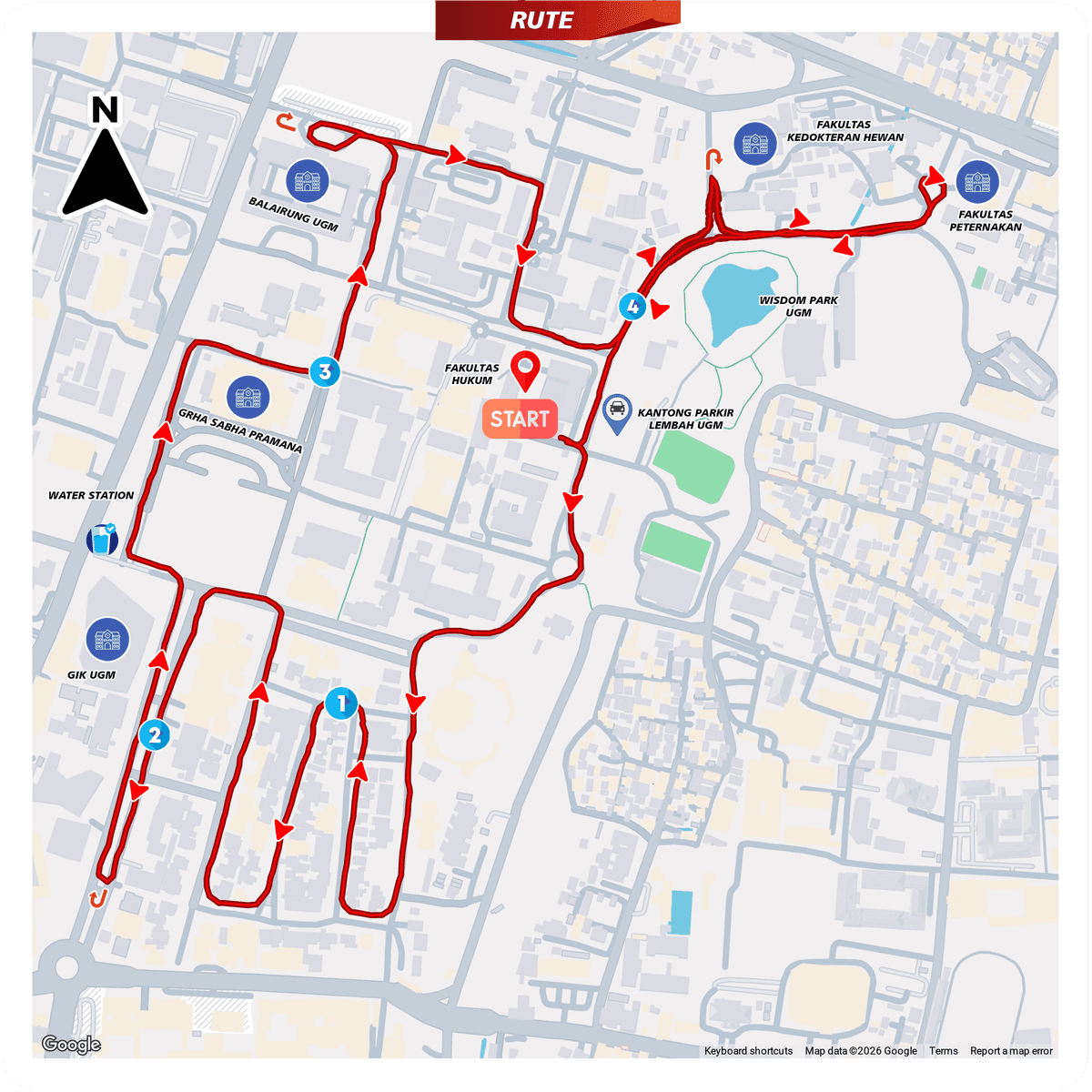 Rute Justicia Fun Run 2026